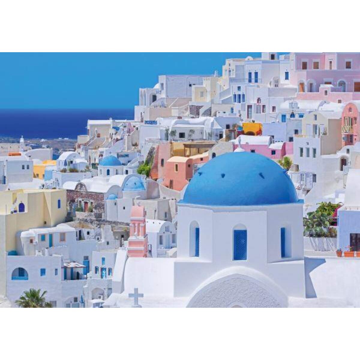 Schmidt Spiele Puzzle - Santorini, Kykladische Inseln, 1000 Teile