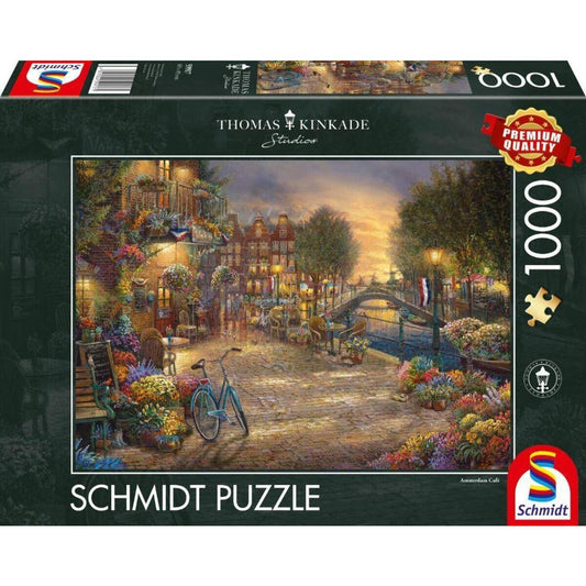 Schmidt Spiele Puzzle - Thomas Kinkade Amsterdam, 1000 Teile