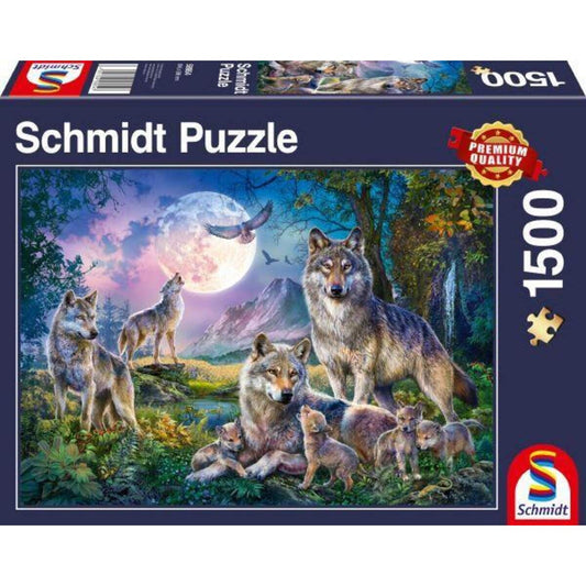 Schmidt Spiele Puzzle - Wölfe, 1500 Teile