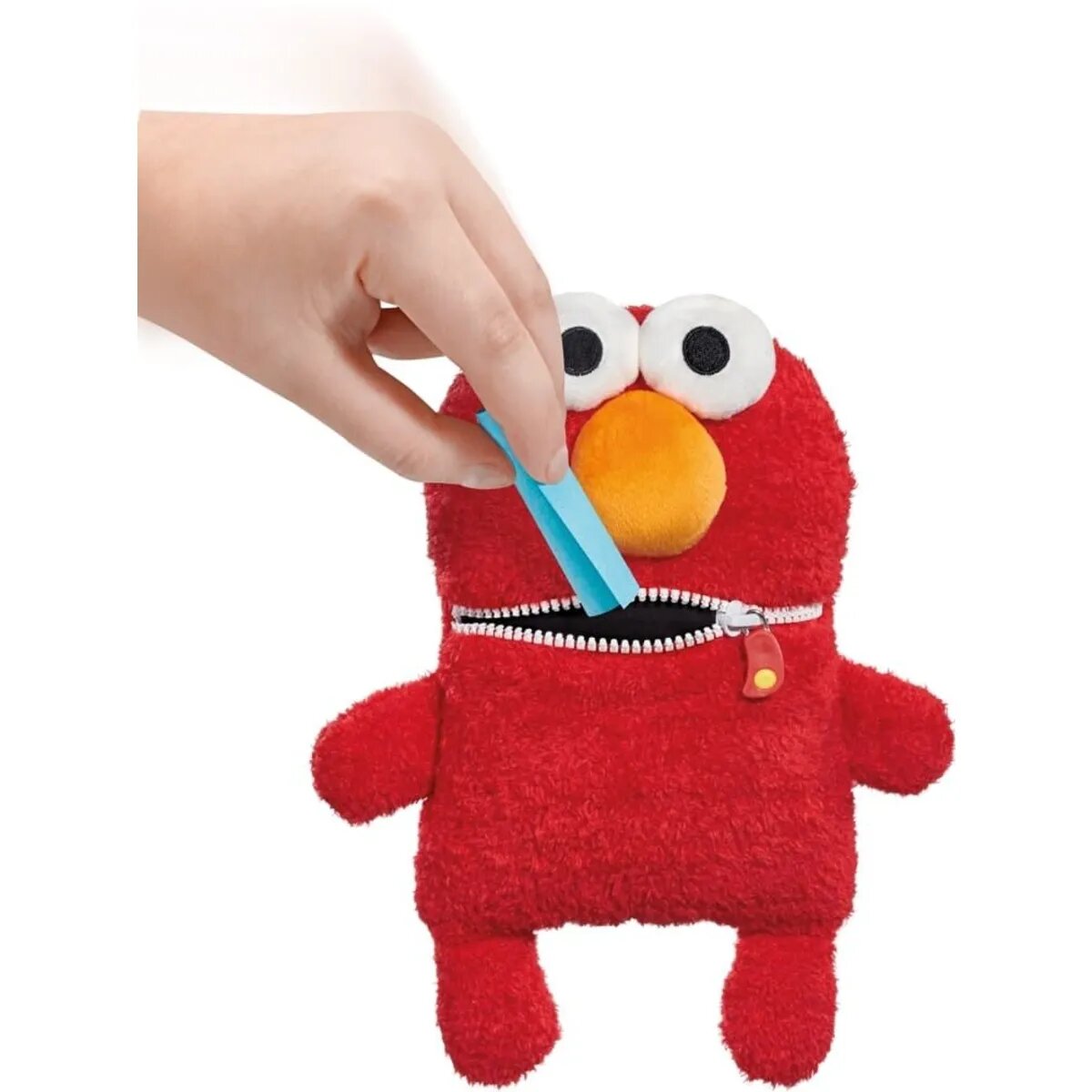 Schmidt Spiele Plüsch Sorgenfresser Sesamstrasse Elmo, 27 cm