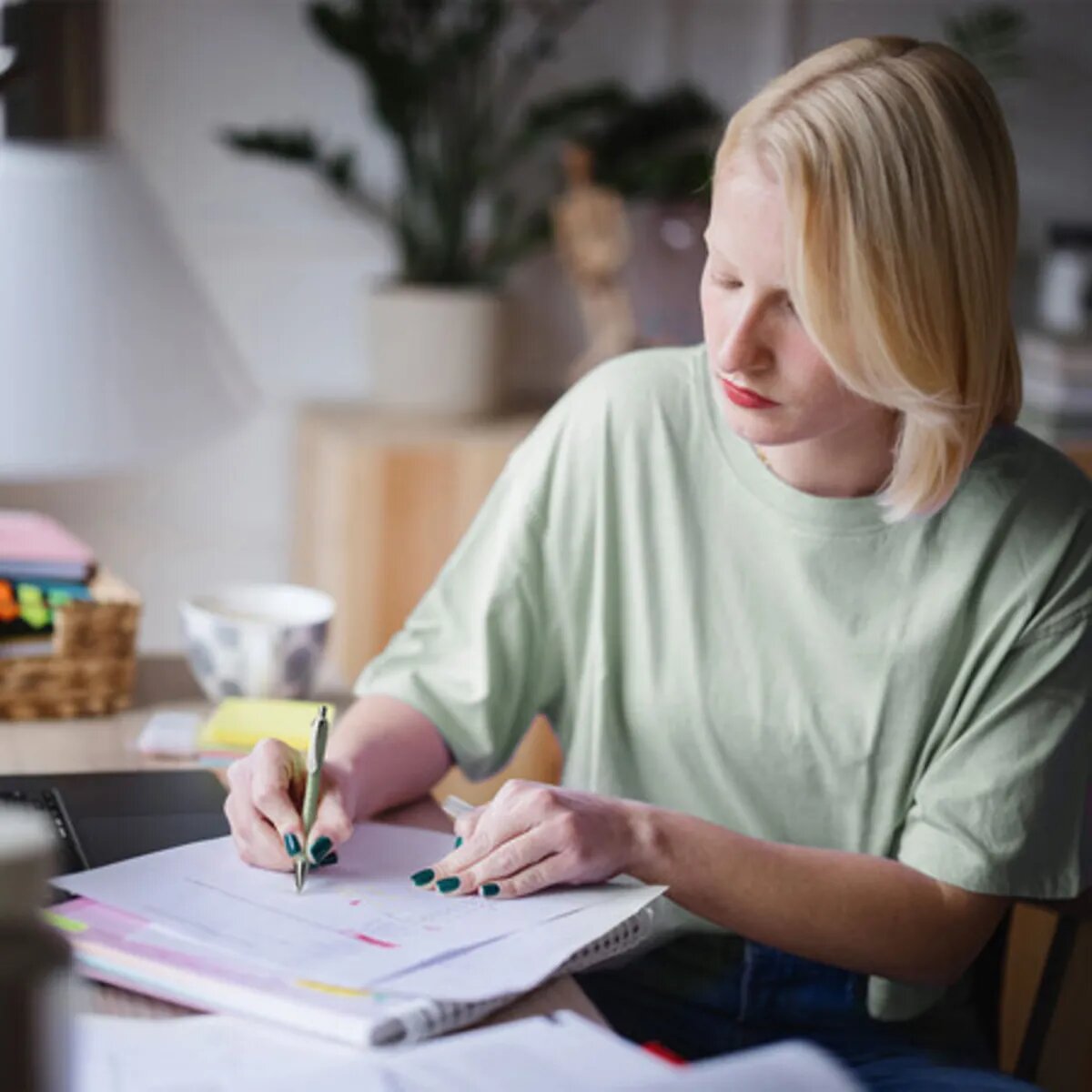 Schneider Kugelschreiber Slider Rave organic green, Mine Slider 755 XB blau