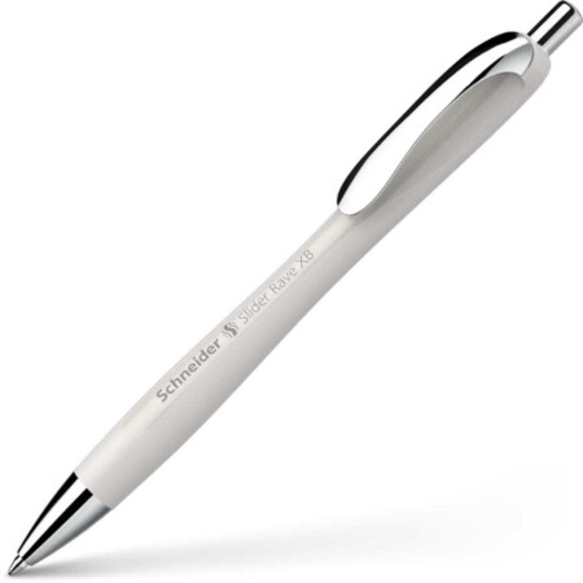 Schneider Kugelschreiber Slider Rave silver grey, Mine Slider 755 XB blau