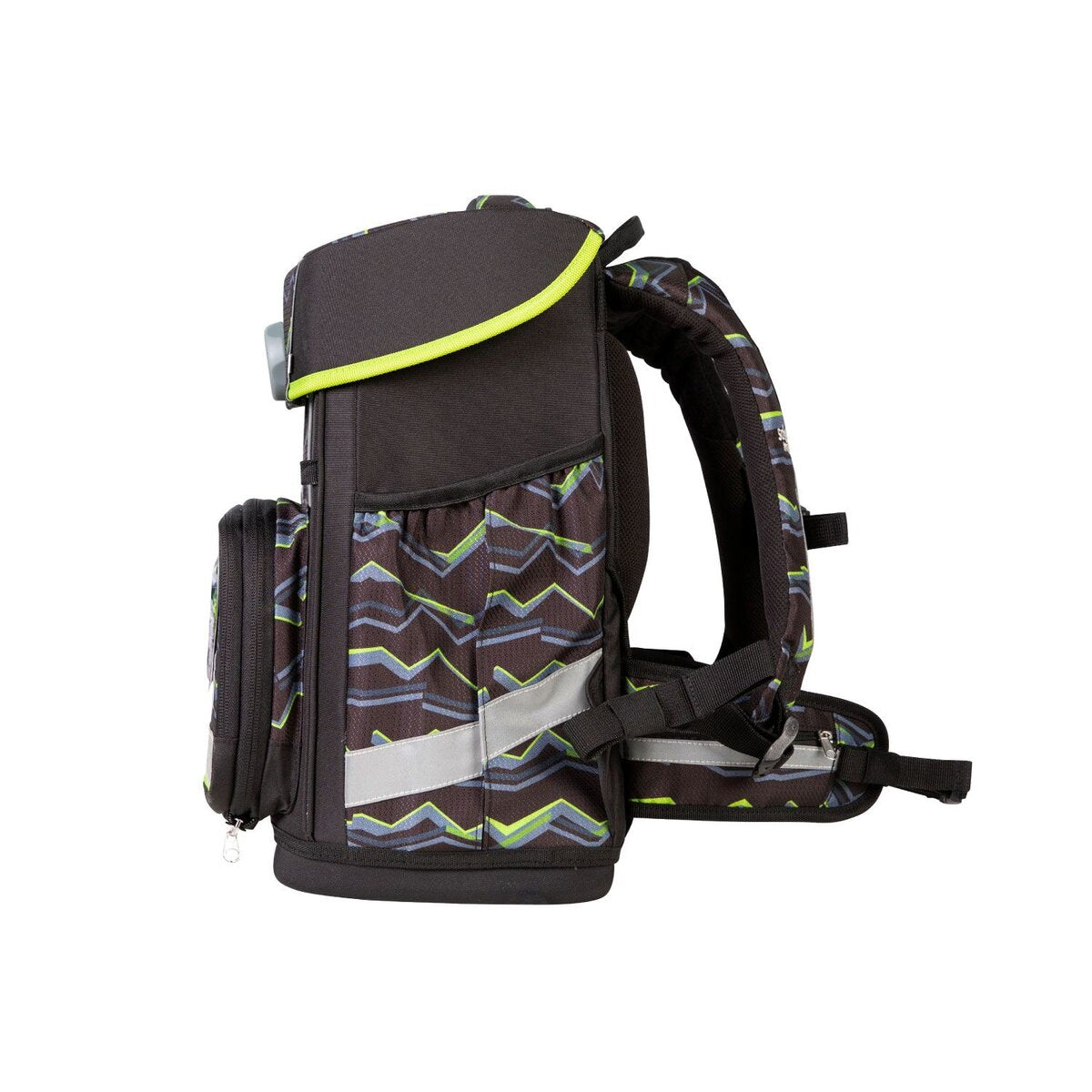 School-Mood Champion Pro Finn (Raubkatze), 7-tlg. Schulranzenset