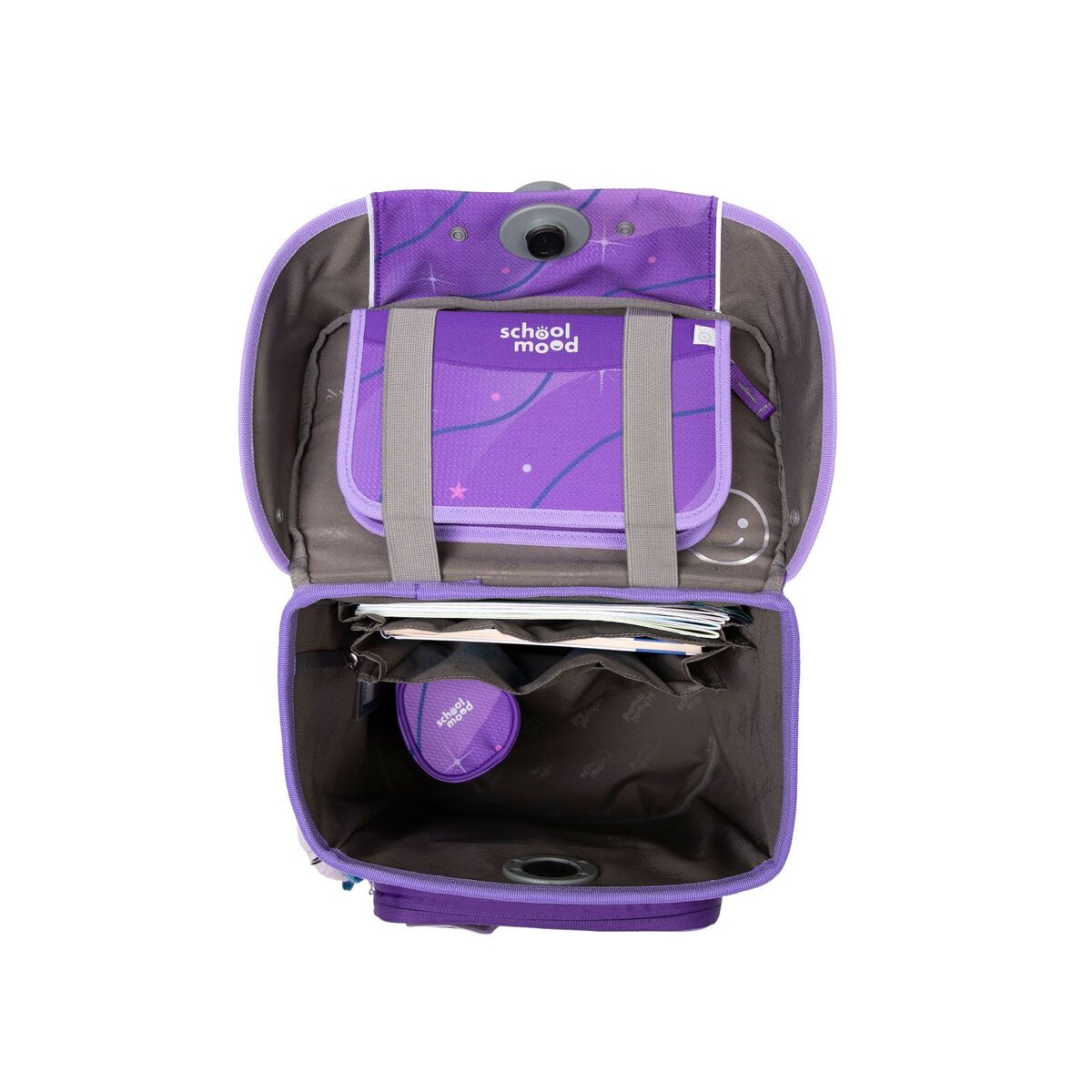 School-Mood Champion Pro Marie (Pegasus), 7-tlg. Schulranzenset