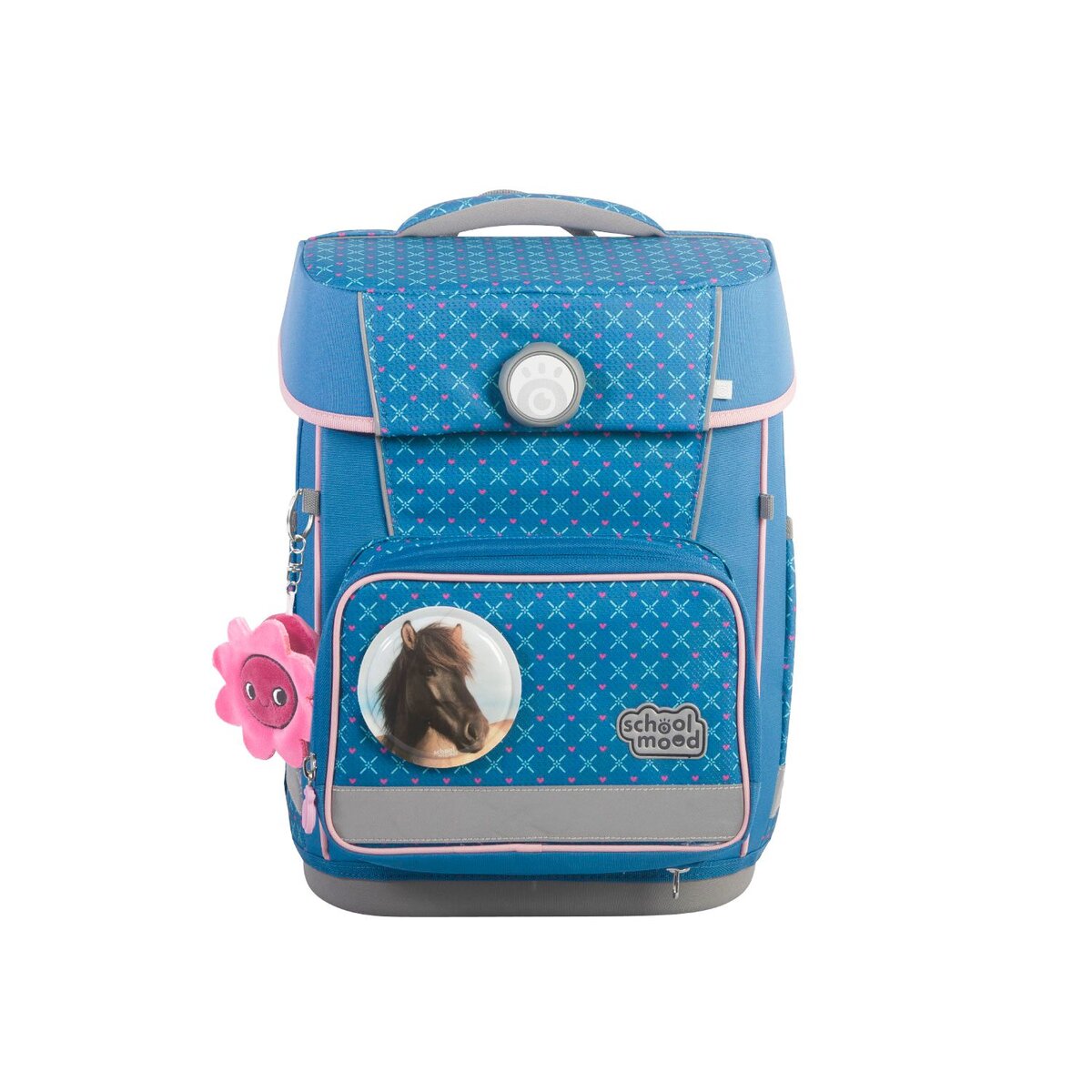 School-Mood Champion Pro Mila (Pferd), 7-tlg. Schulranzenset