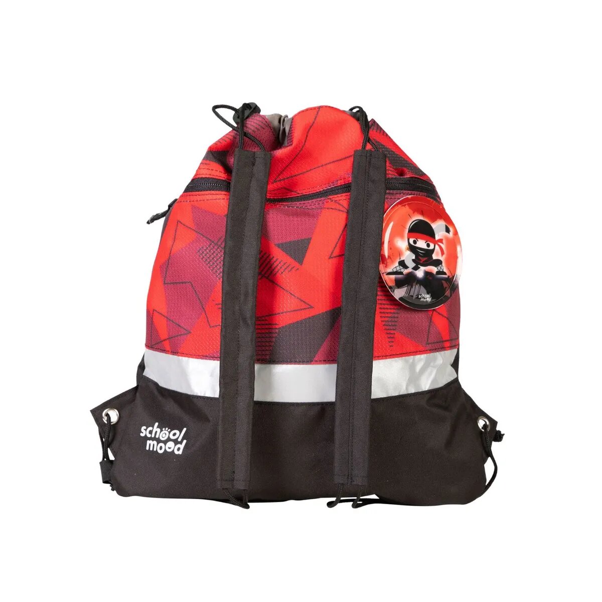 School-Mood Schulranzenset Champion Pro Kai Ninja, 7-teilig 21,5 Liter