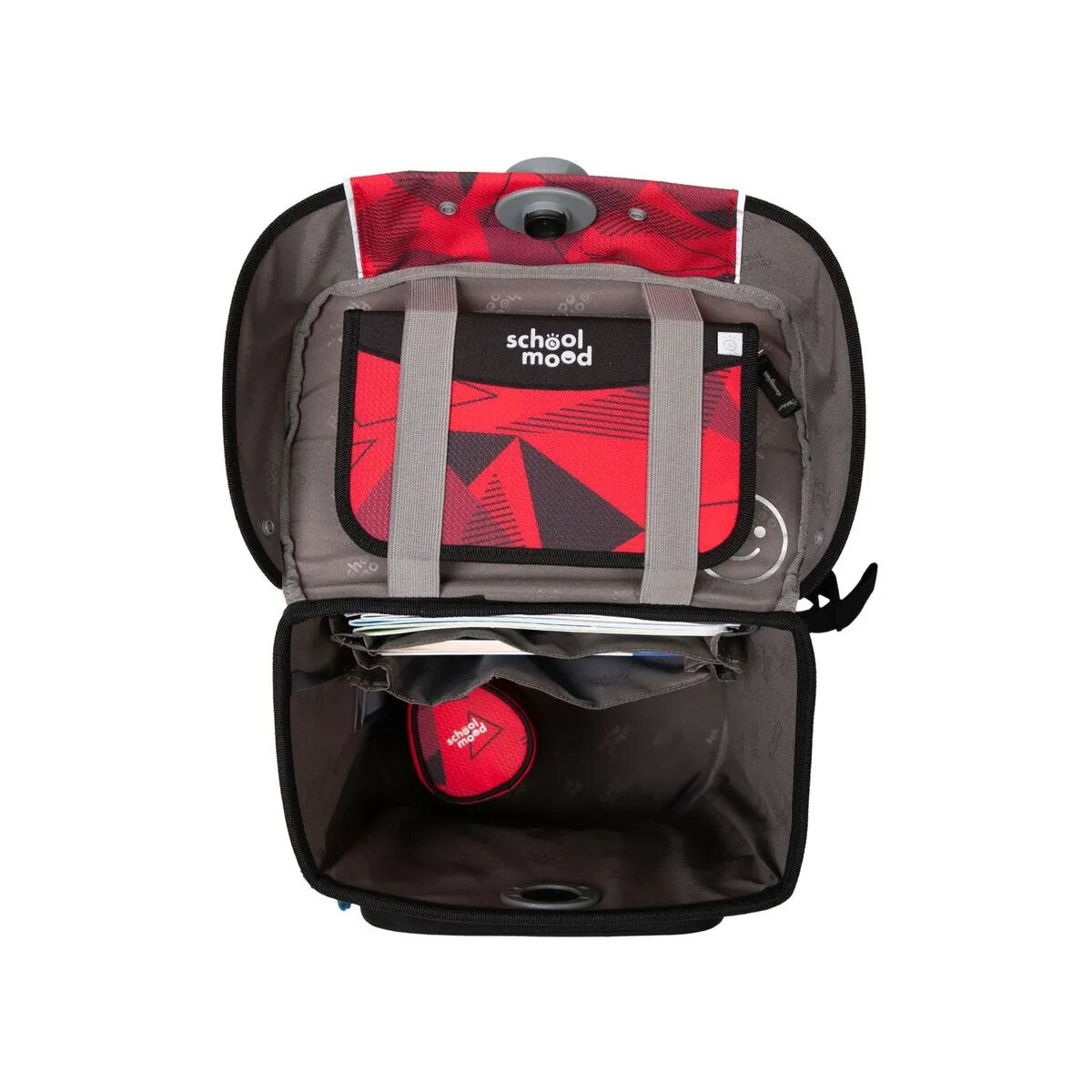 School-Mood Schulranzenset Champion Pro Kai Ninja, 7-teilig 21,5 Liter