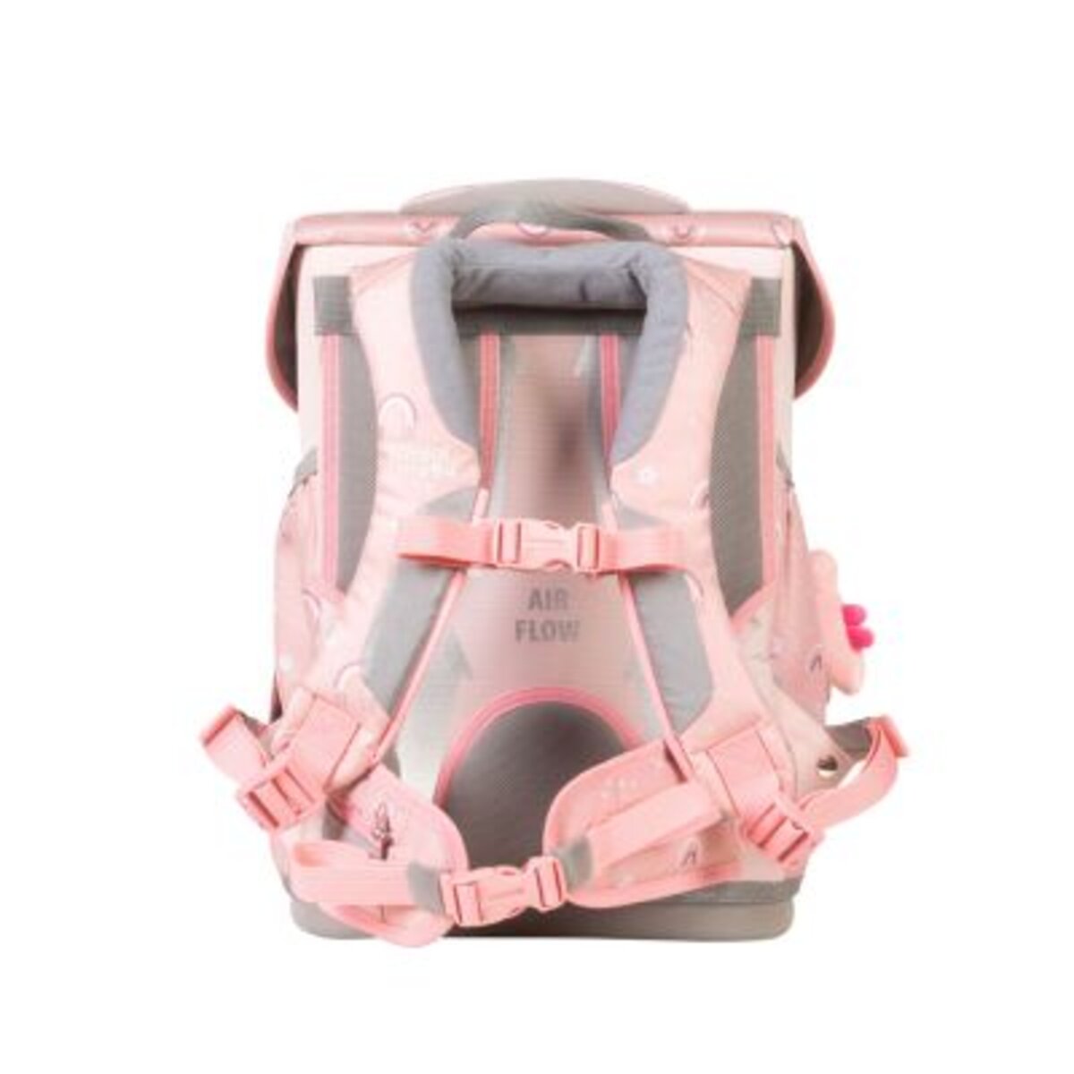 School-Mood Schulranzenset Champion Pro Rainbow, 7-teilig rosa 21,5 Liter