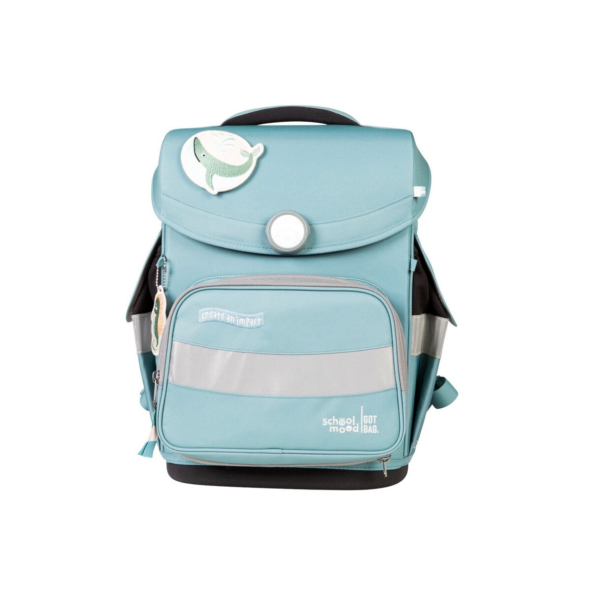 School-Mood Timeless Pro Dolphin (Ocean Collection), 6-tlg. Schulranzenset