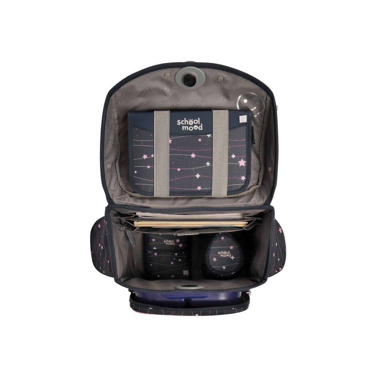 School-Mood Timeless Pro Ella (Pony), 7-tlg. Schulranzenset