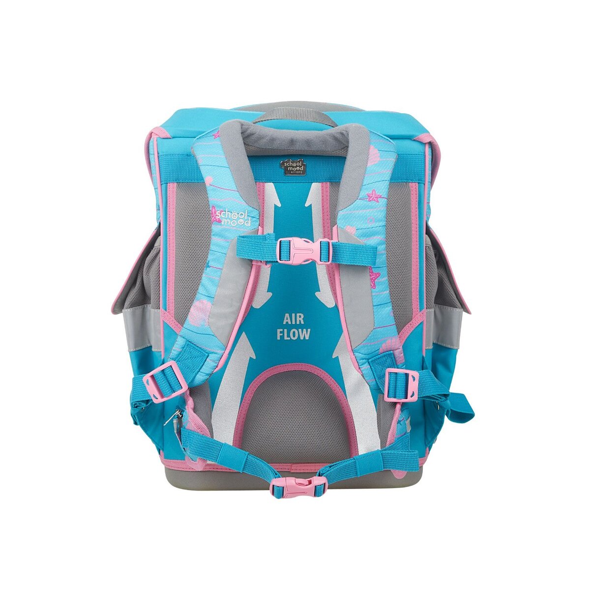 School-Mood Timeless Pro Lilly (Meerjungfrau), 7-tlg. Schulranzenset