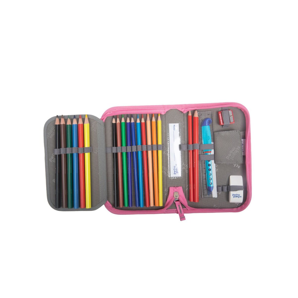 School-Mood Timeless Pro Lilly (Meerjungfrau), 7-tlg. Schulranzenset