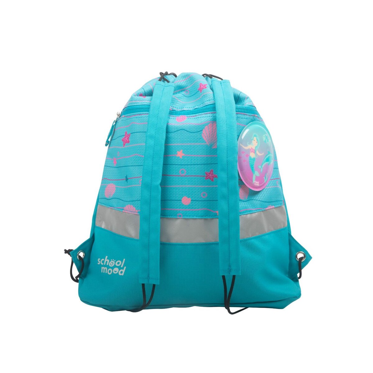 School-Mood Timeless Pro Lilly (Meerjungfrau), 7-tlg. Schulranzenset