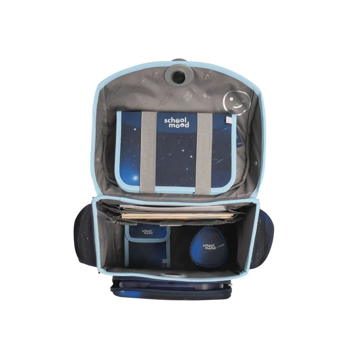 School-Mood Timeless Pro Moritz (Weltall), 7-tlg. Schulranzenset