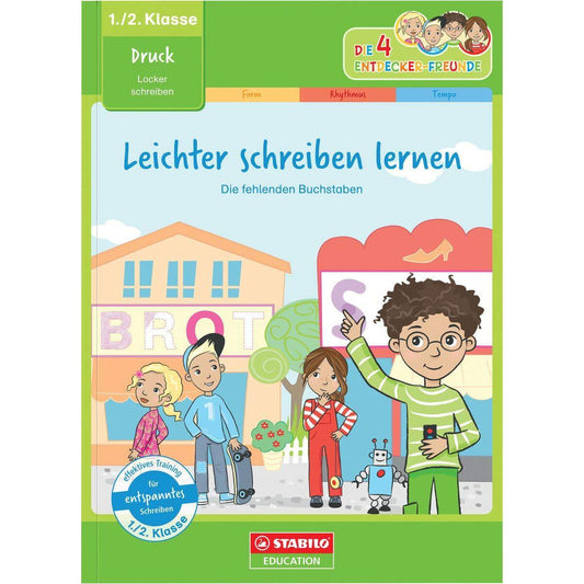 Schreibmotorik Übungshefte für Kinder in der 1./2. Klasse - STABILO Leichter schreiben lernen - Druck