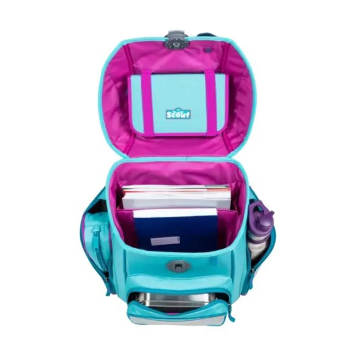 Scout Schulranzen-Set Genius Dreamworld, 4-teilig