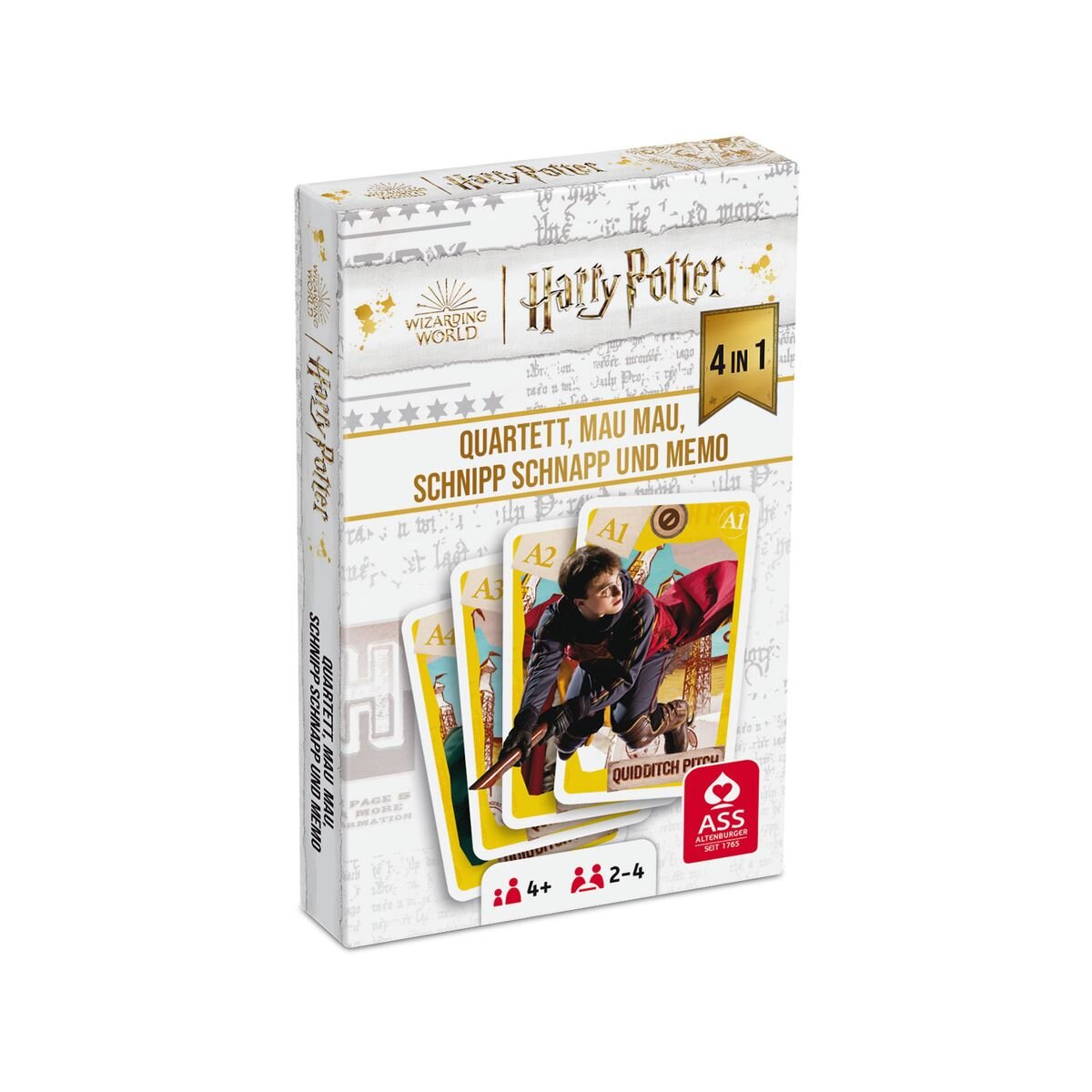 Shuffle Harry Potter™ - Quartett 4 in 1