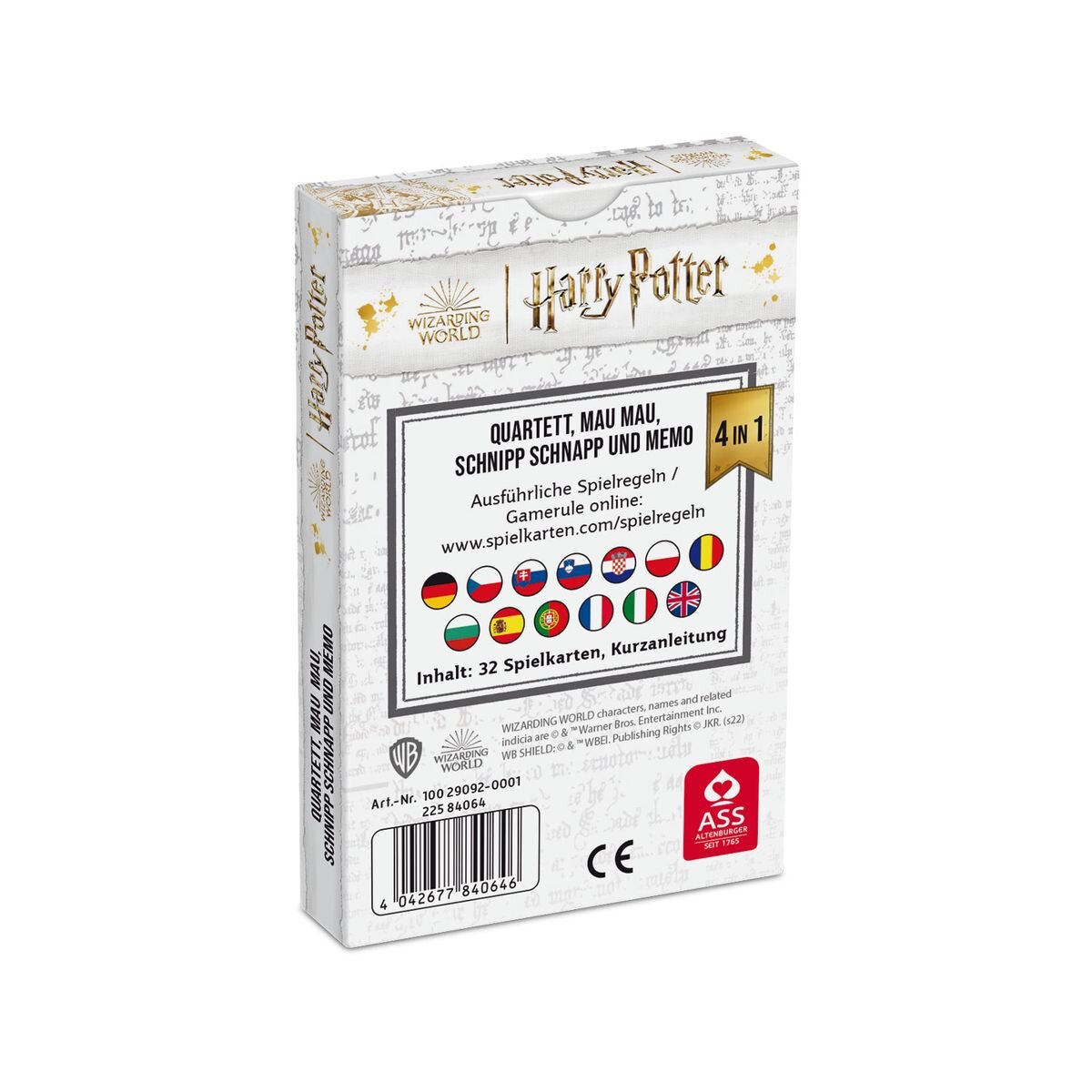 Shuffle Harry Potter™ - Quartett 4 in 1