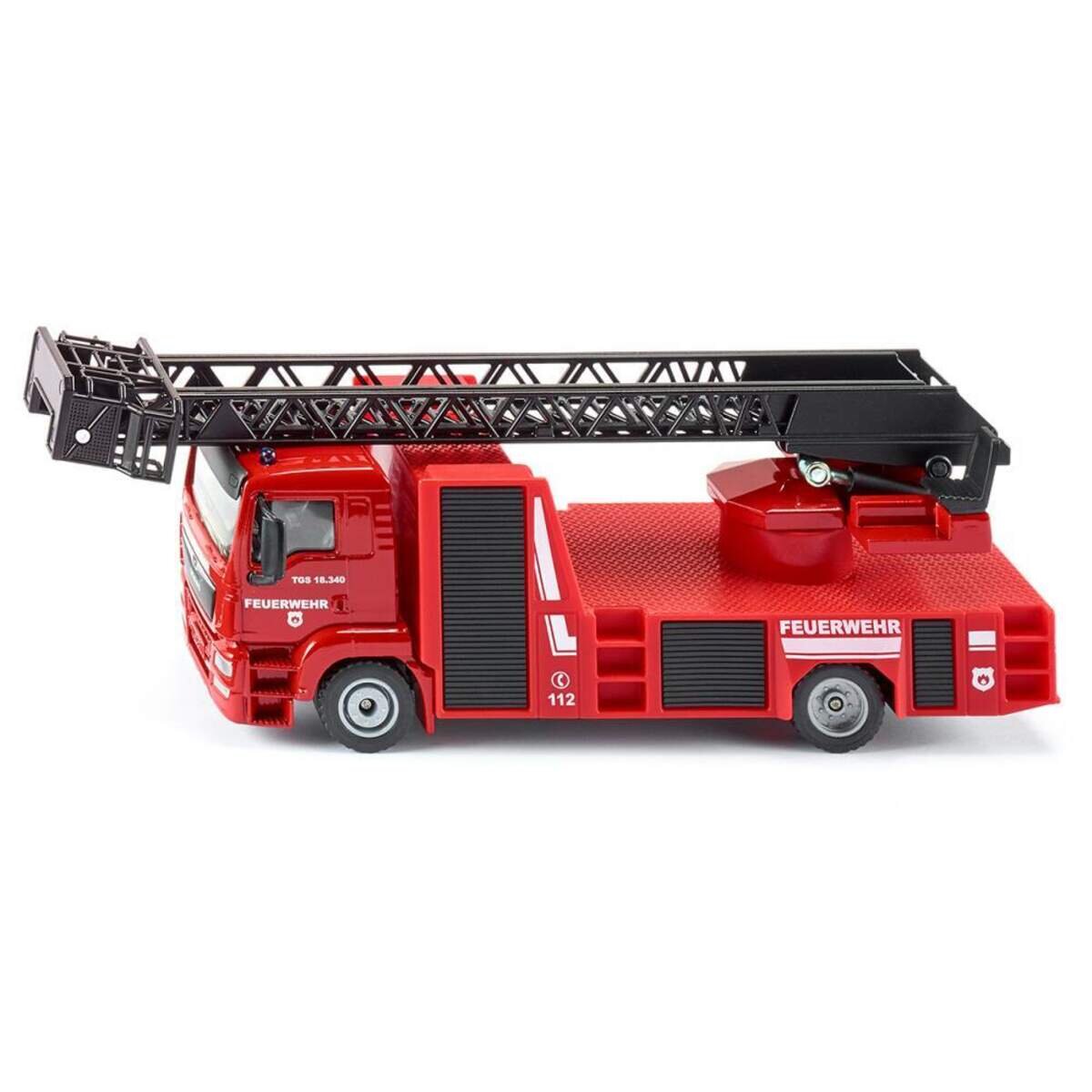 SIKU 2114 MAN Feuerwehr Drehleiter