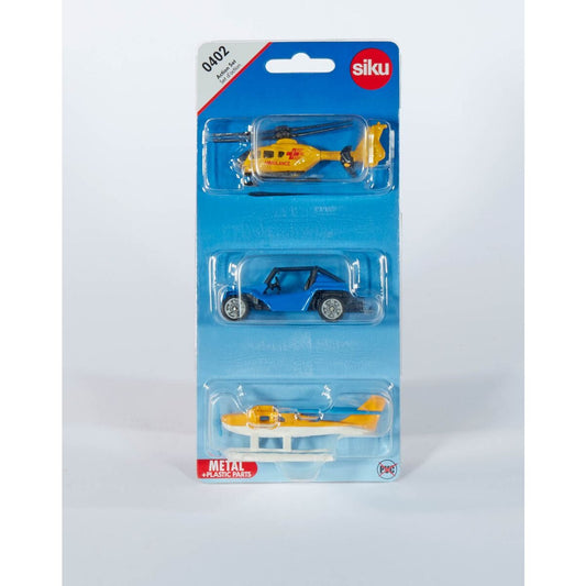 SIKU 3er Blisterset "Action"