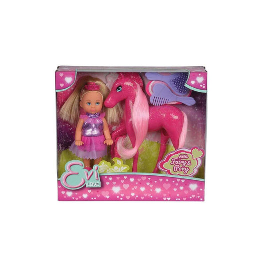 Simba Evi Love Prinzessin und Fantasie Pony 12 cm, sortiert