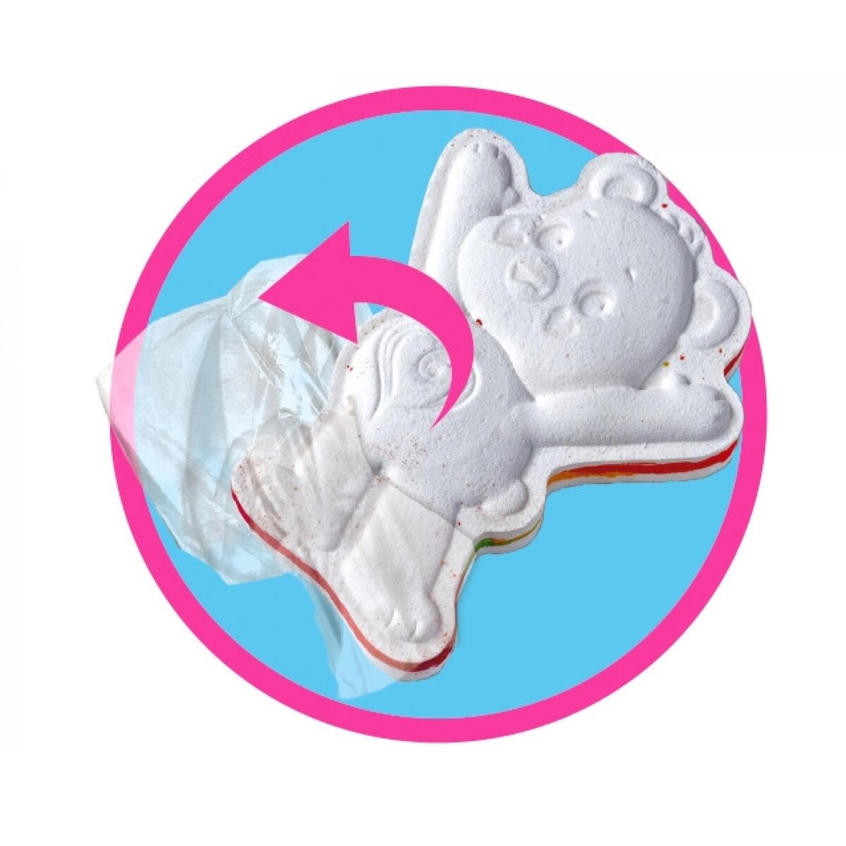 Simba Glibbi Badebombe Care Bears Rainbow Bearbomb 110g