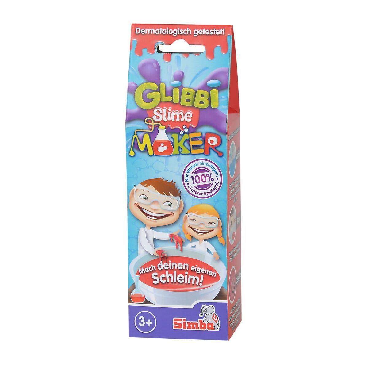 Simba Glibbi Slime Maker,1 Stück, 3-fach sortiert (3 Varianten verfügbar)