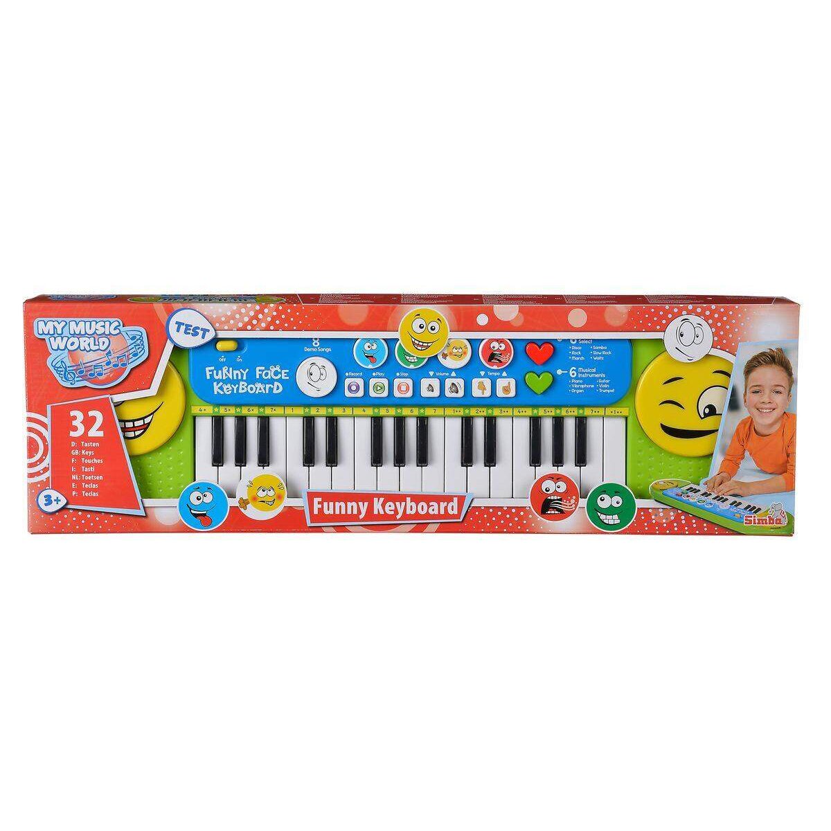 Simba My Music World Funny Keyboard