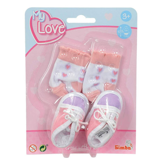 Simba New Born Baby Schuhe und Sock, sortiert