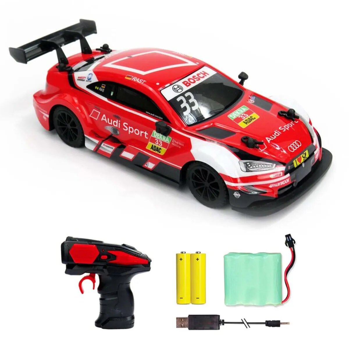 SIVA Audi RS5 DTM 1:24 2.4 GHz RTR rot