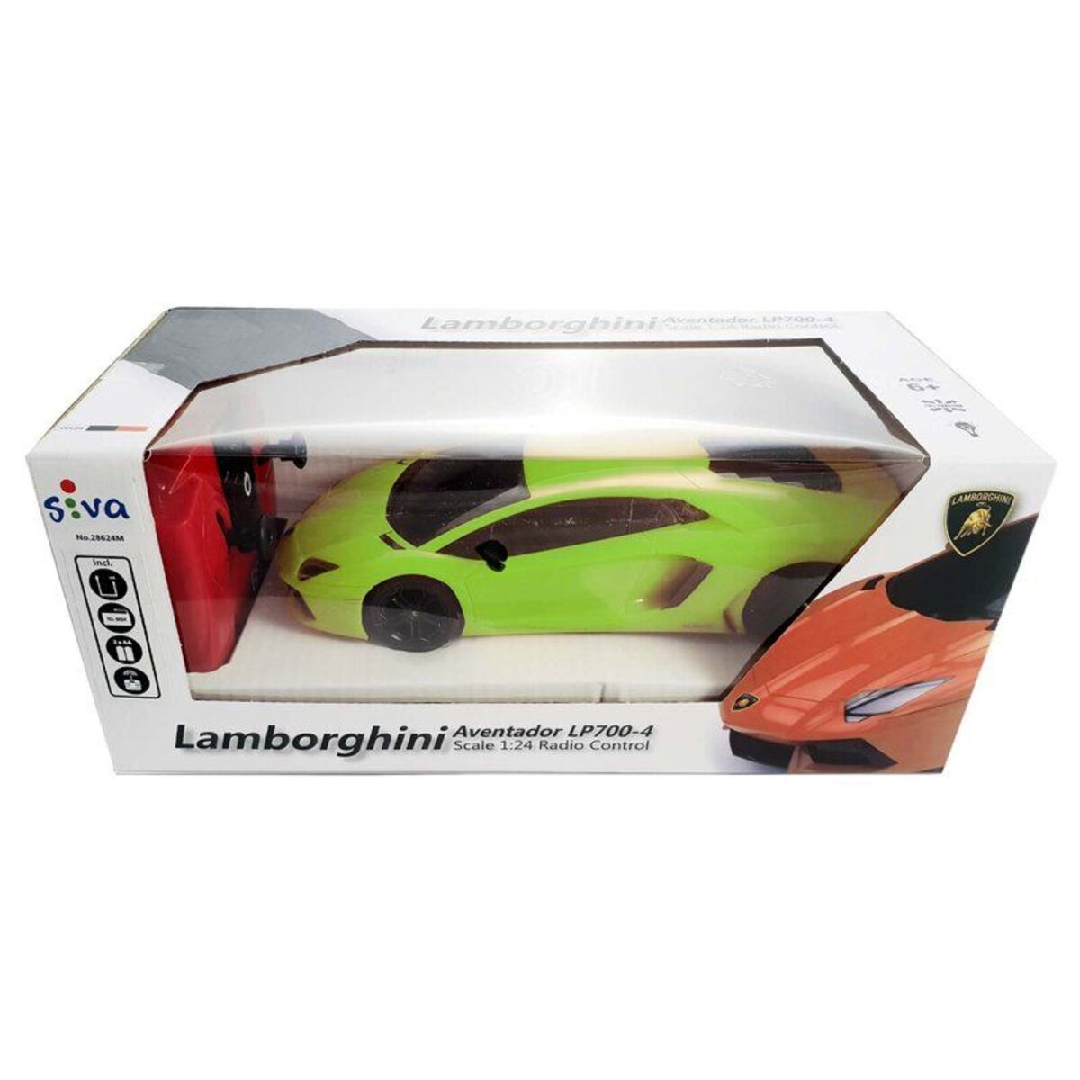 SIVA Lamborghini Aventador LP 700-4 1:24 2.4 GHz RTR grün