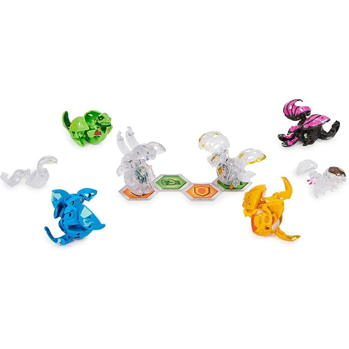 Spin Master Bakugan 'Evolutions' Genesis Collection 8er Pack, inkl. 2 Leucht integrierten LEDs