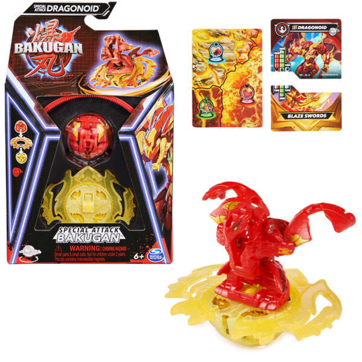 Spin Master Bakugan Revolution Special Attack, 1 Stück, 4-fach sortiert