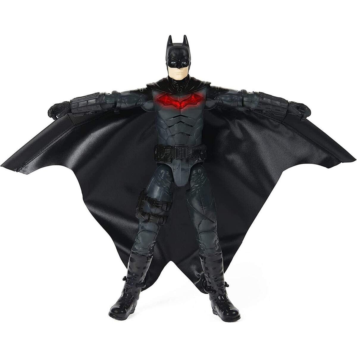 Spin Master Batman 30cm Deluxe Batman-Actionfigur mit sich ausbreitendem Wingsuit