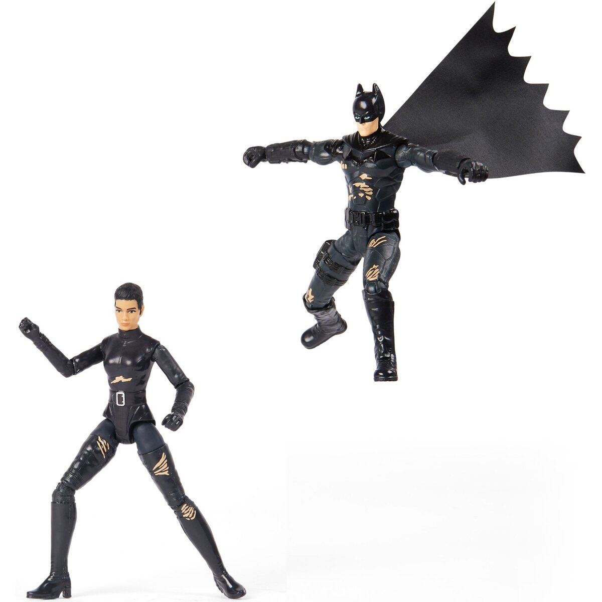 Spin Master Batman Movie - Batman, Selina- Kyle Spielfiguren und Bike