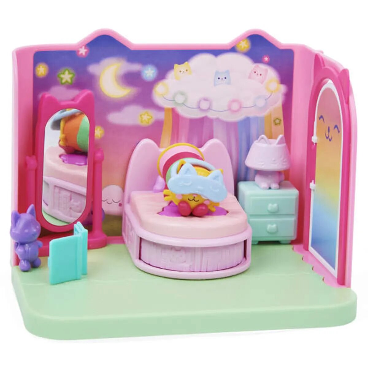 Spin Master Gabby's Dollhouse - Deluxe Room Pillow Cats Schlafzimmer