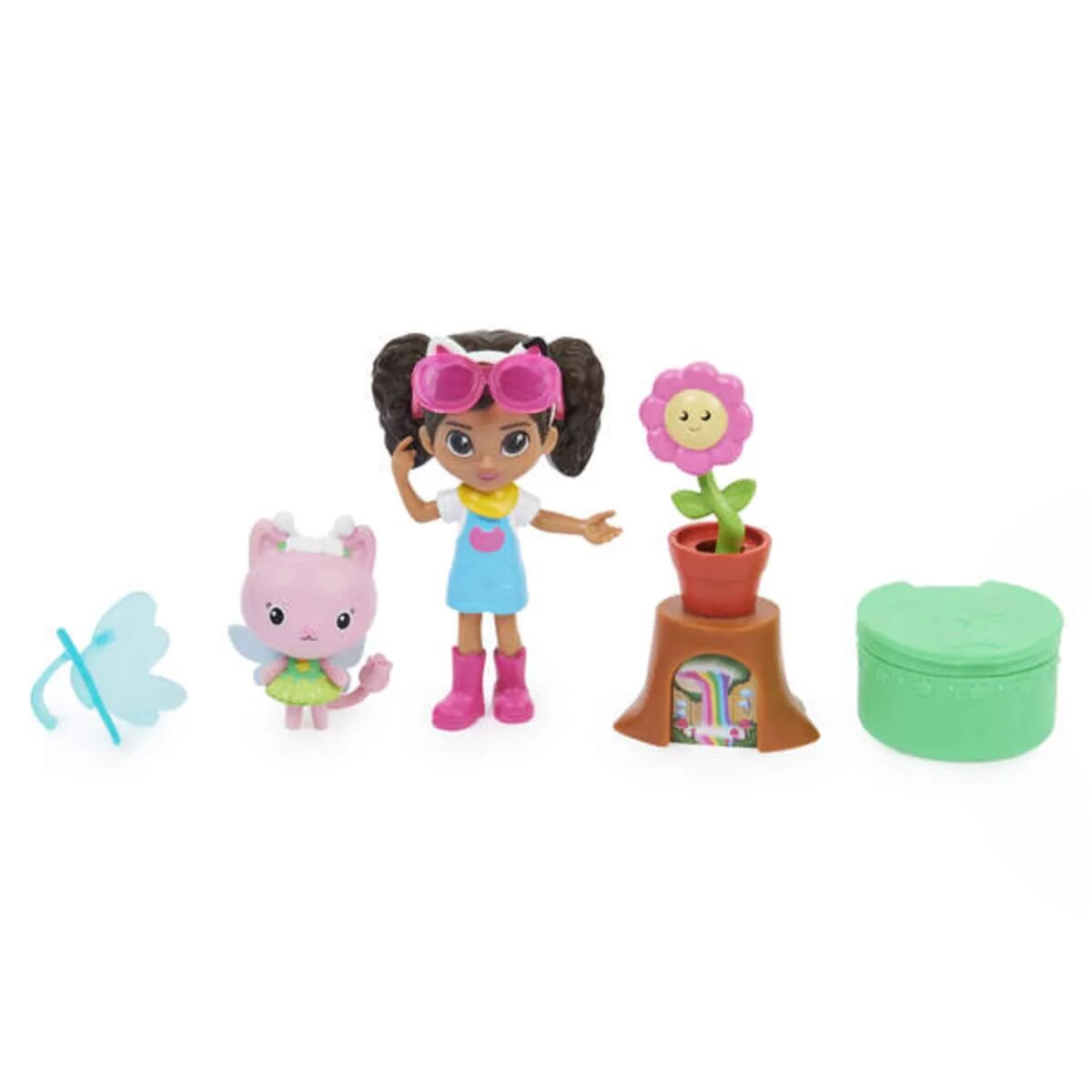 Spin Master Gabby's Dollhouse Cat-tivity Pack Flower-rific Garden