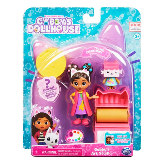 Spin Master Gabby's Dollhouse Cat-tivity Pack Art Studio