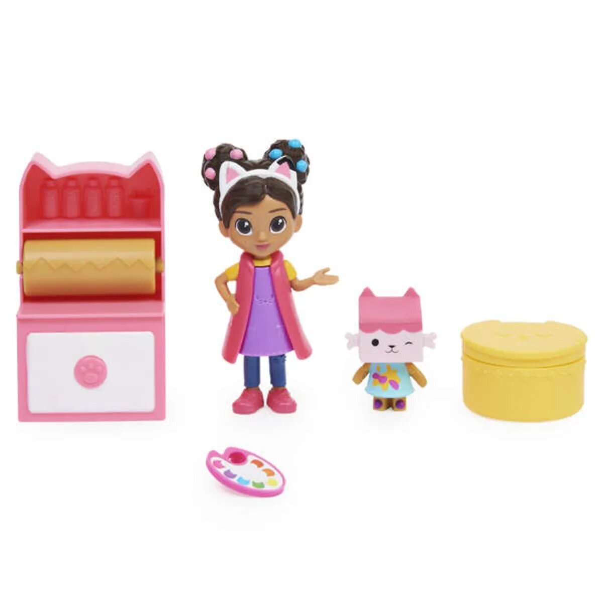 Spin Master Gabby's Dollhouse Cat-tivity Pack Art Studio