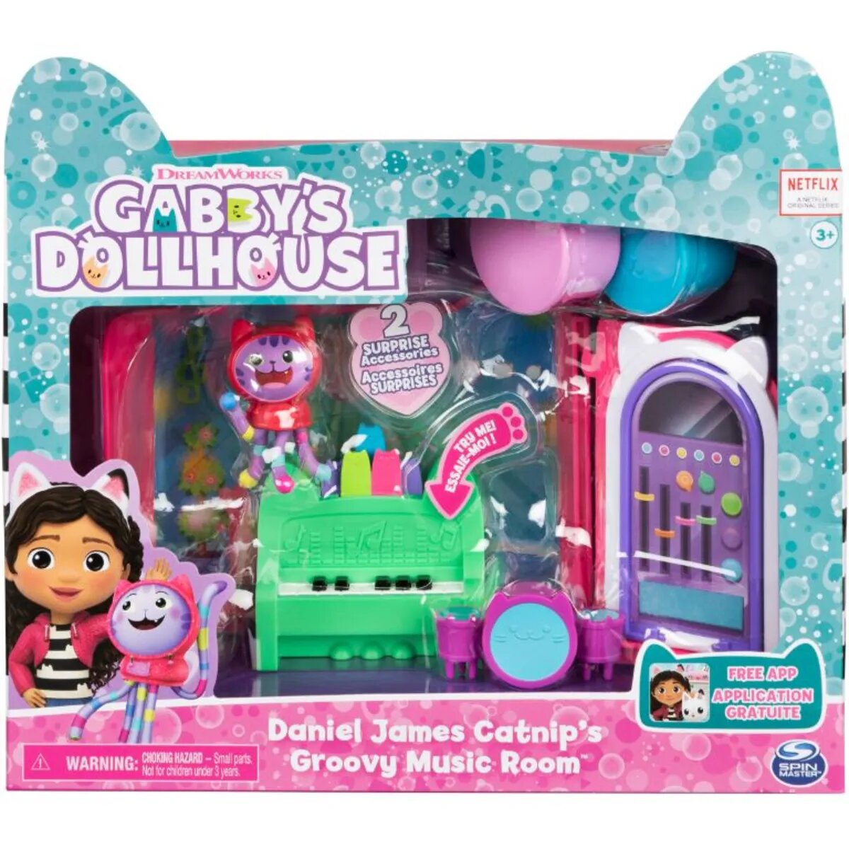 Spin Master Gabby's Dollhouse Groovy Music Room