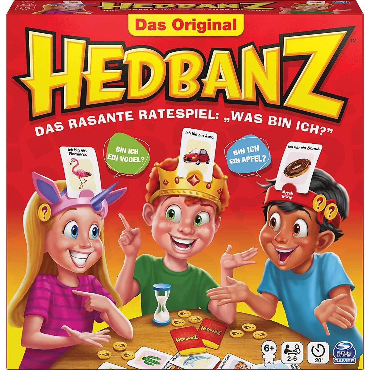 Spin Master Hedbanz, das rasante Ratespiel: Was bin ich