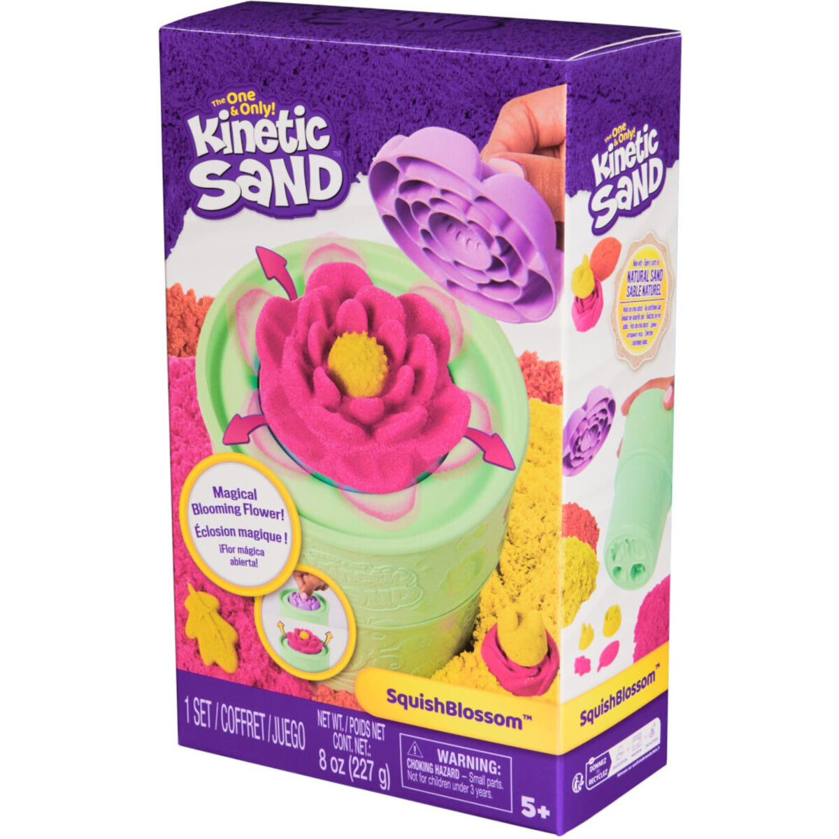 Spin Master Kinetic Sand - Squish Blossom,  227 g