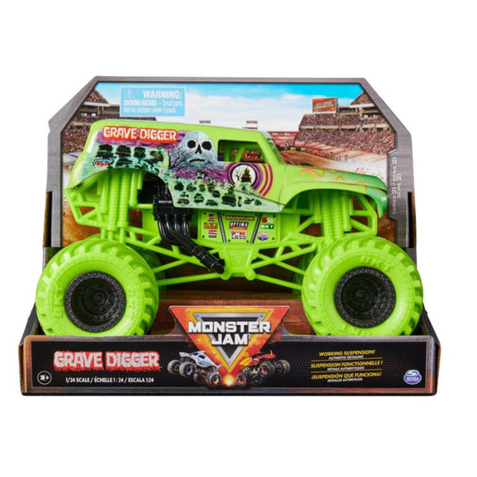 Spin Master Monster Jam - Offizieller Grave Digger Monster Truck,  1:24