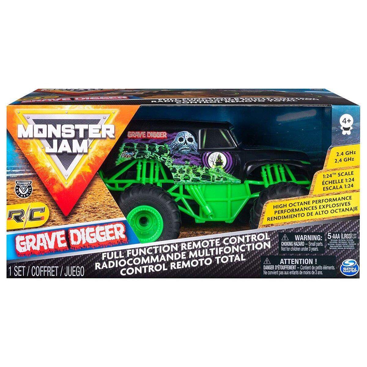 Spin Master Monster Jam Grave Digger, 1:24