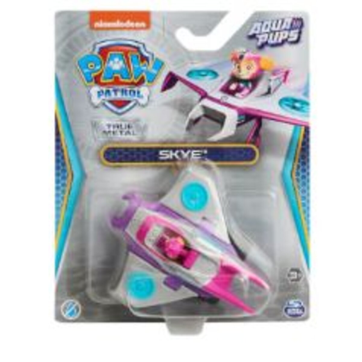 Spin Master PAW Aqua Pups True Metal Vehicles, 1 Stück, 6-fach sortiert