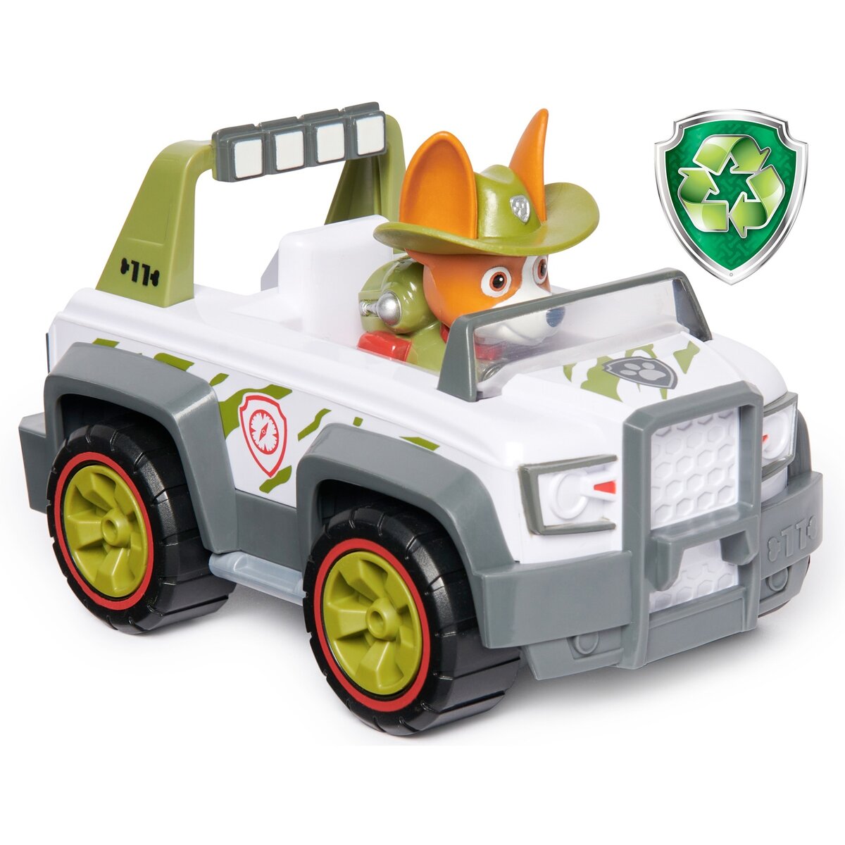 Spin Master Paw Patrol - Dschungel-Truck mit Tracker-Figur (Recycle)