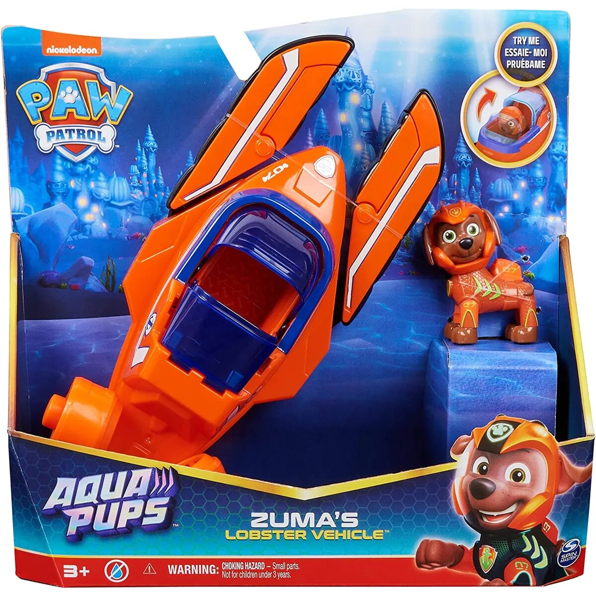 Spin Master Paw Patrol Aqua Pups Zuma