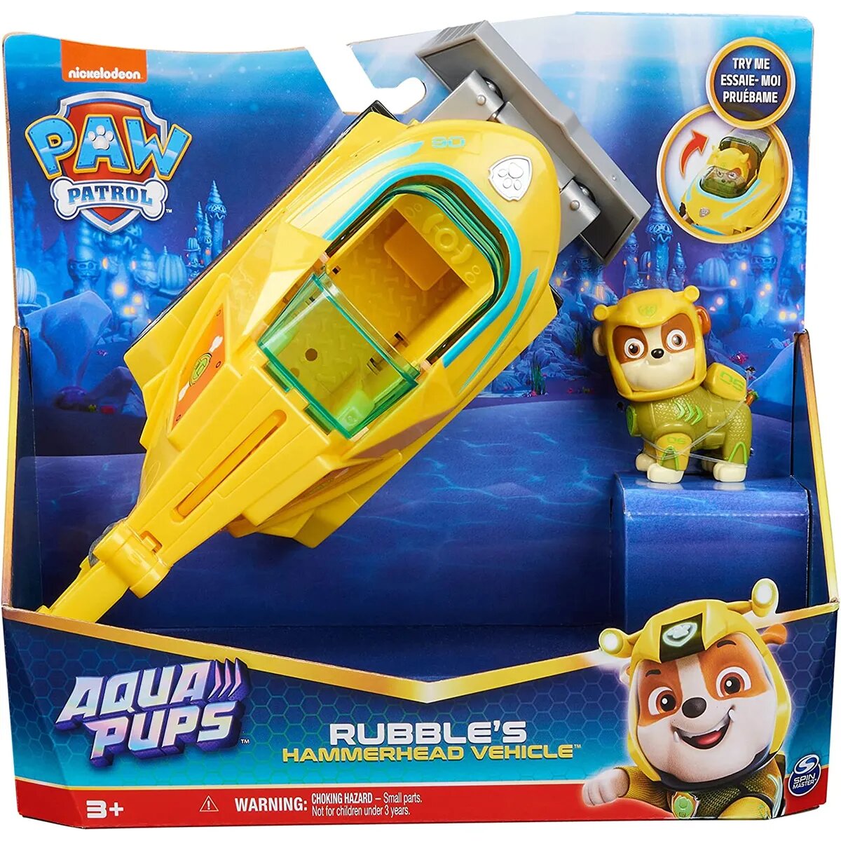 Spin Master Paw Patrol Aqua Pups Rubble