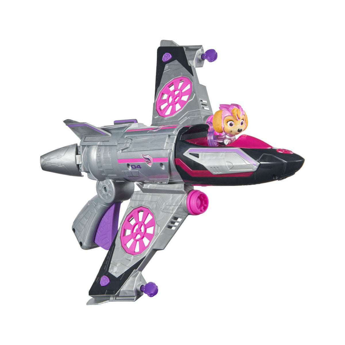 Spin Master Paw Patrol Movie II Skyes Deluxe Jet-Flieger