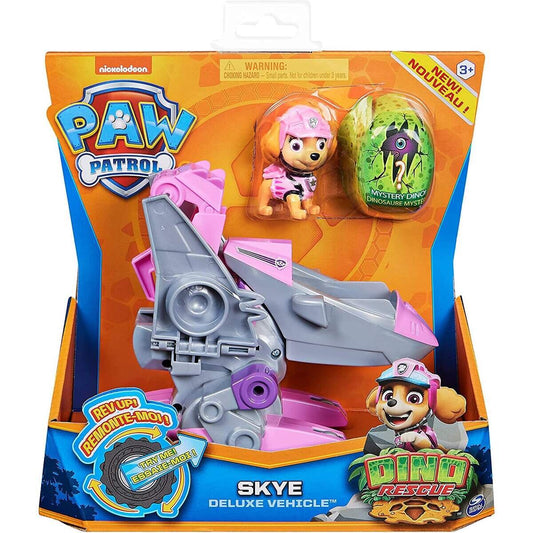 Spin Master Paw Patrol Rescue Fahrzeug mit Spielfigur, 1 Stück, 6-fach sortiert